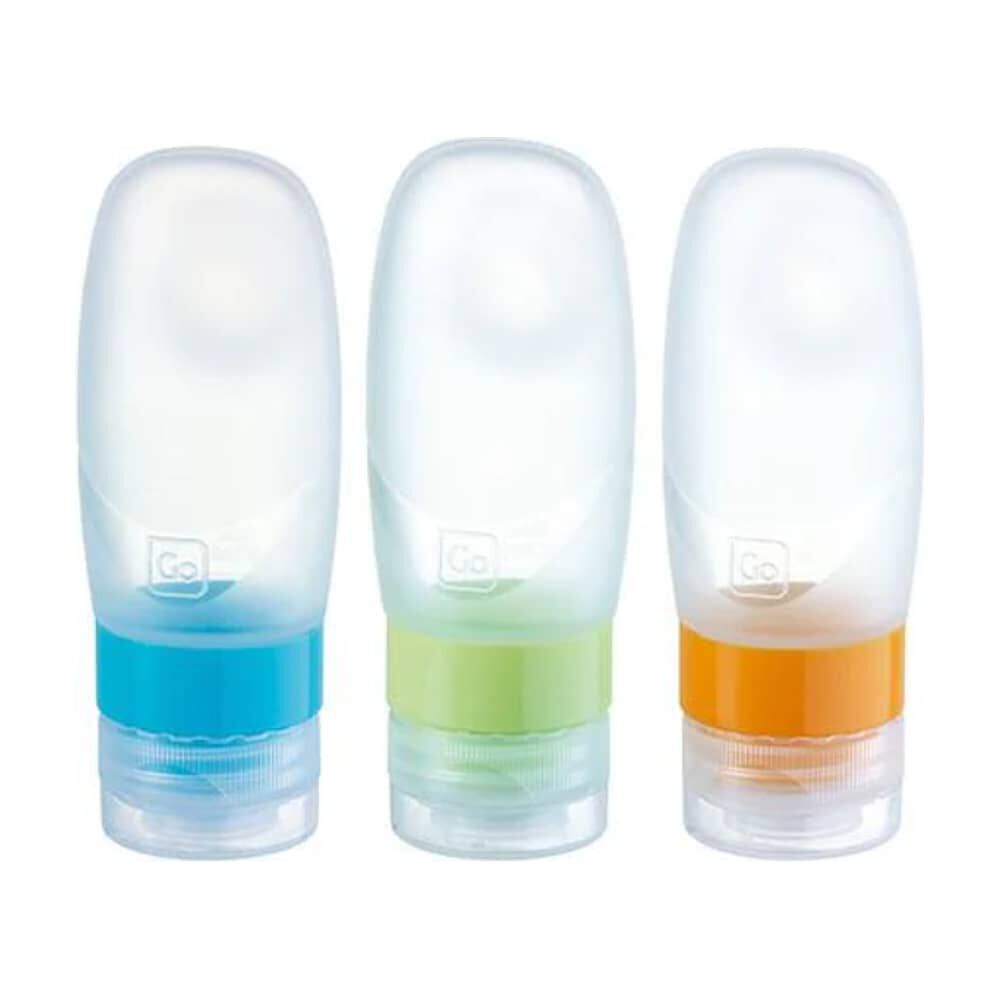 Set 3 Botellitas Para Cabina Silicona 60 Ml image number 0.0