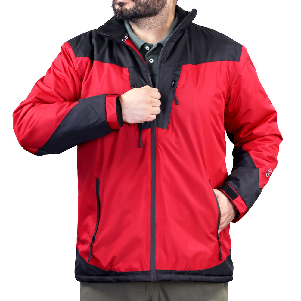 Parka Hombre Rojo/negro Z-0500 N image number 9.0