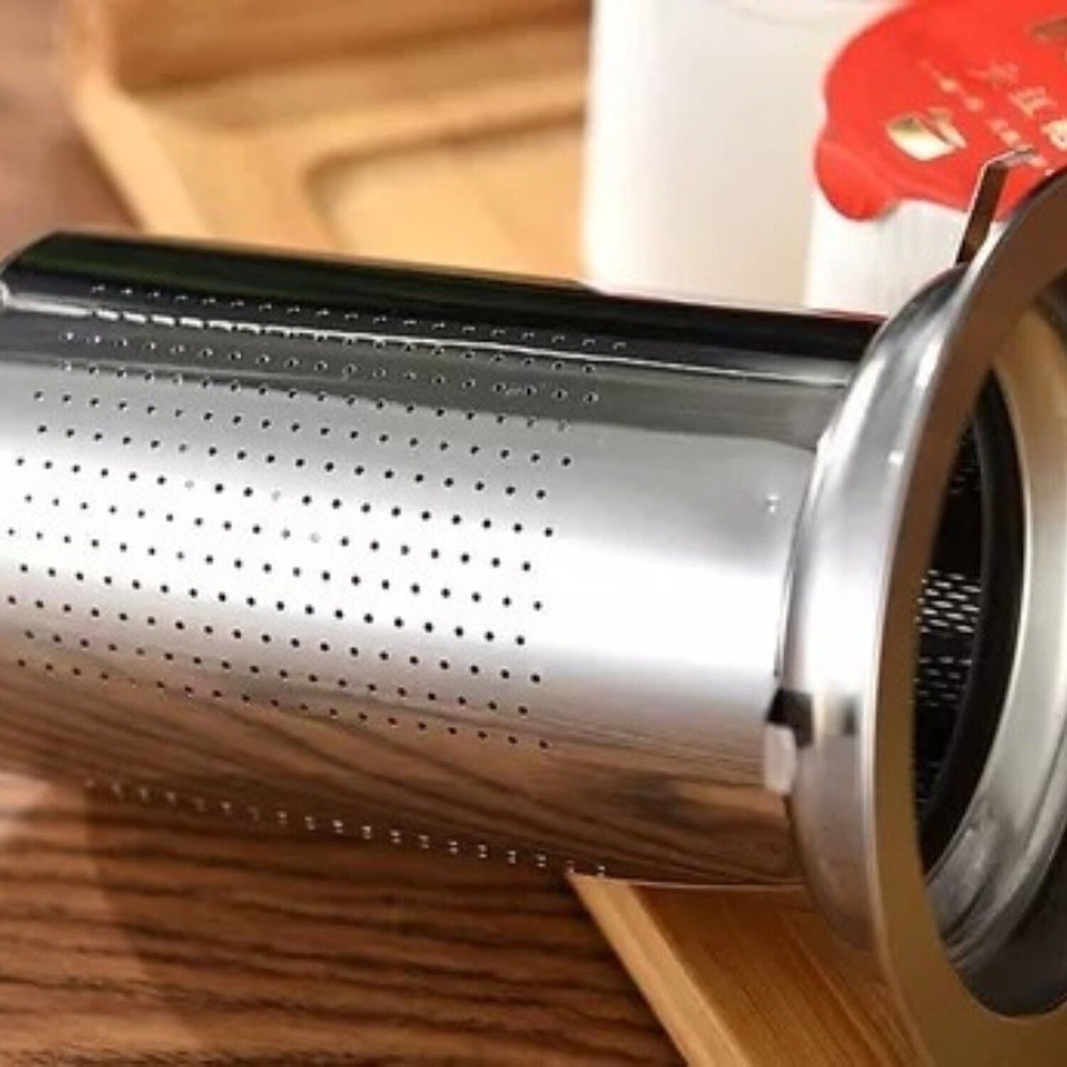 Tetera Vidrio Acero Inox 750ml Infusor Ideal T&eacute; image number 3.0