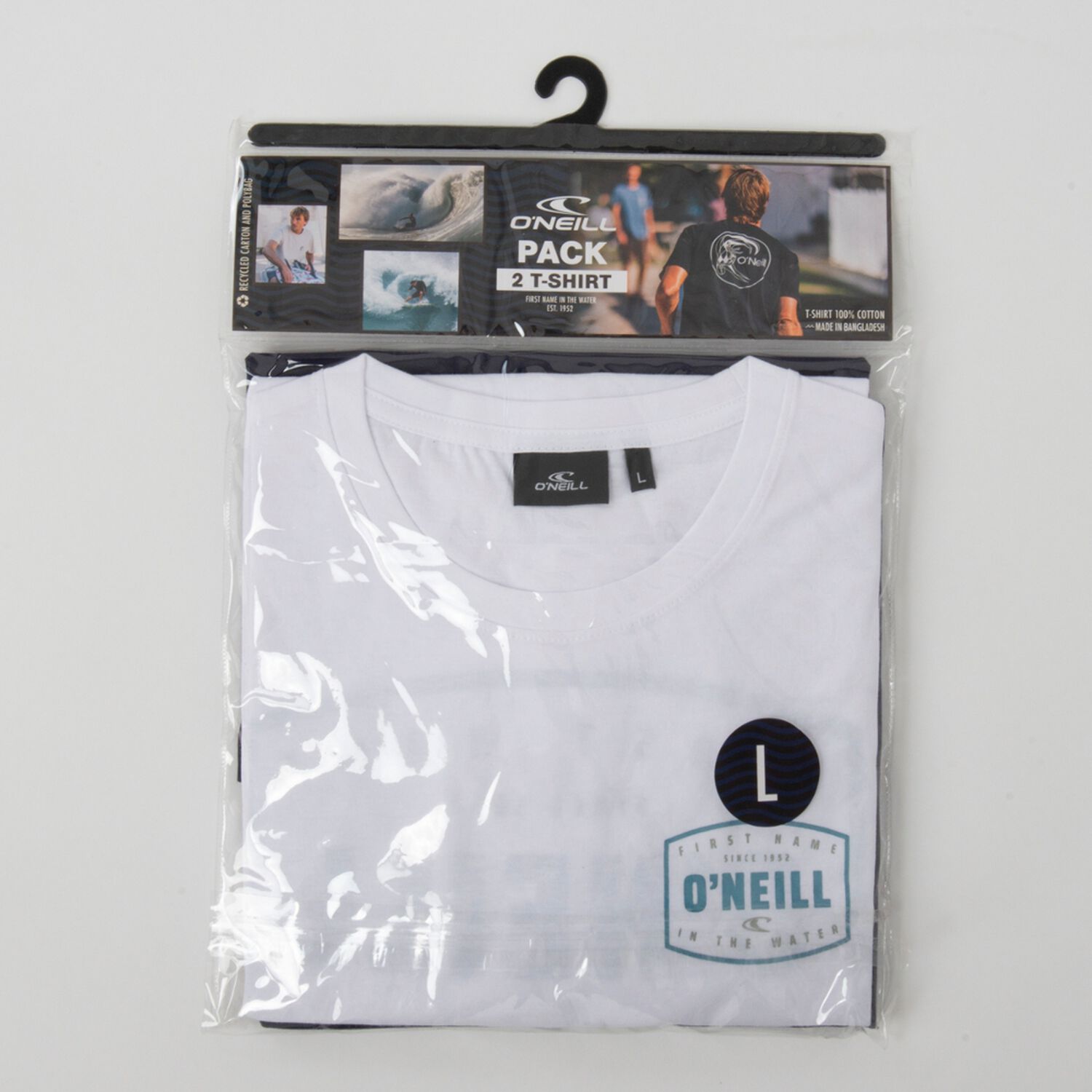 Pack Poleras Manga Corta Cuello Redondo Oneill image number 5.0