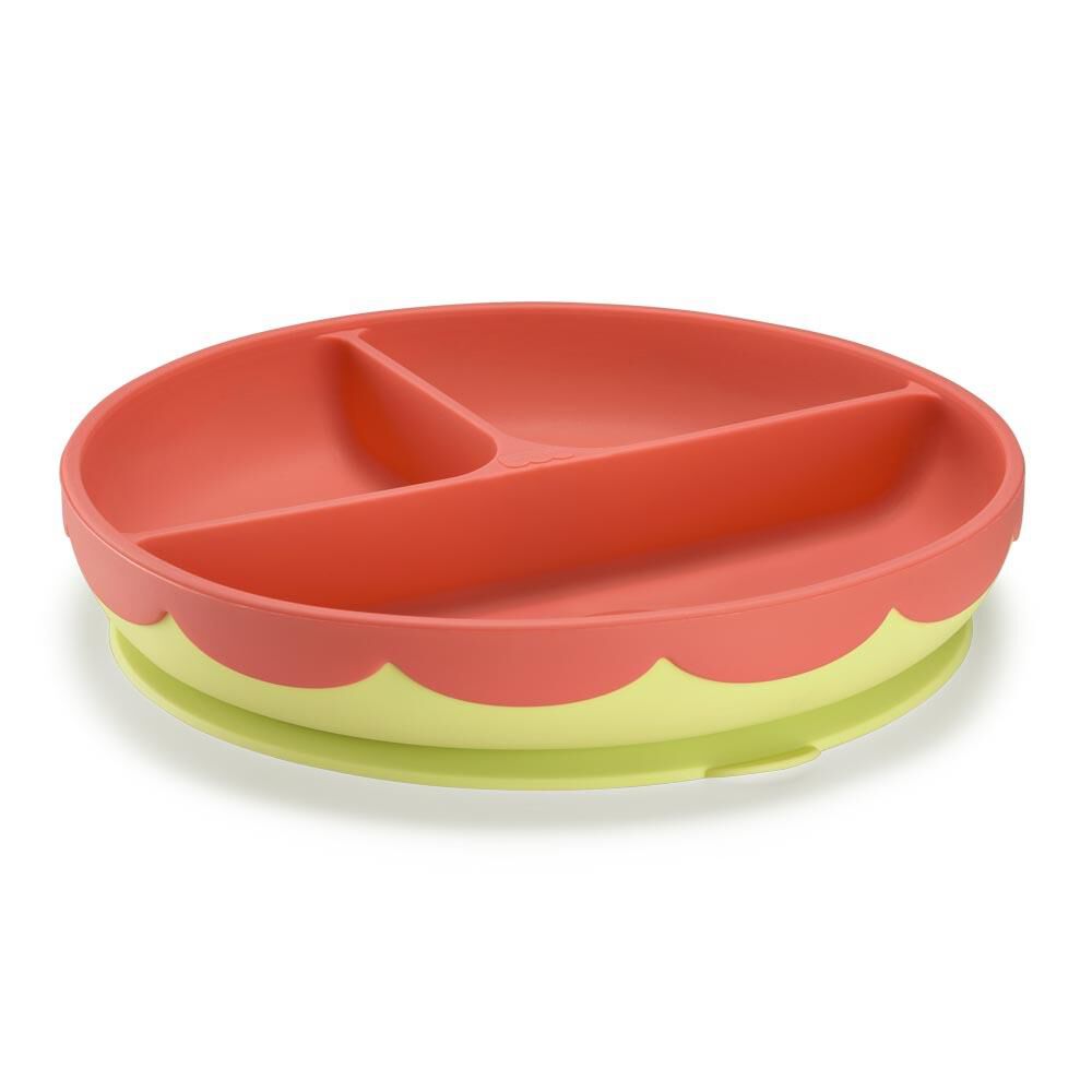 Plato De Silicona Con Div Fisher Price Yummy Rosa Bb1190 image number 0.0