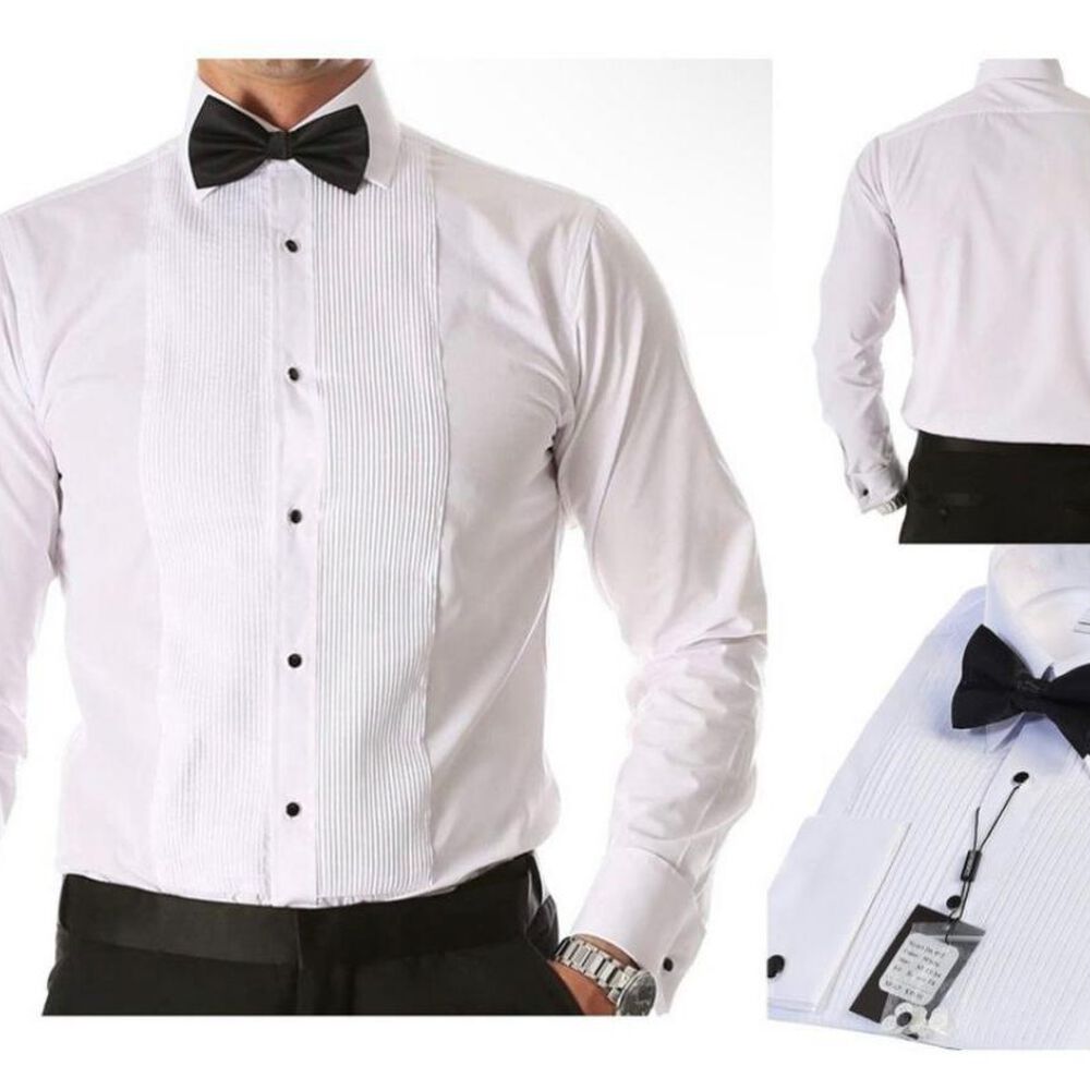 Camisa Blanca Plisada image number 0.0