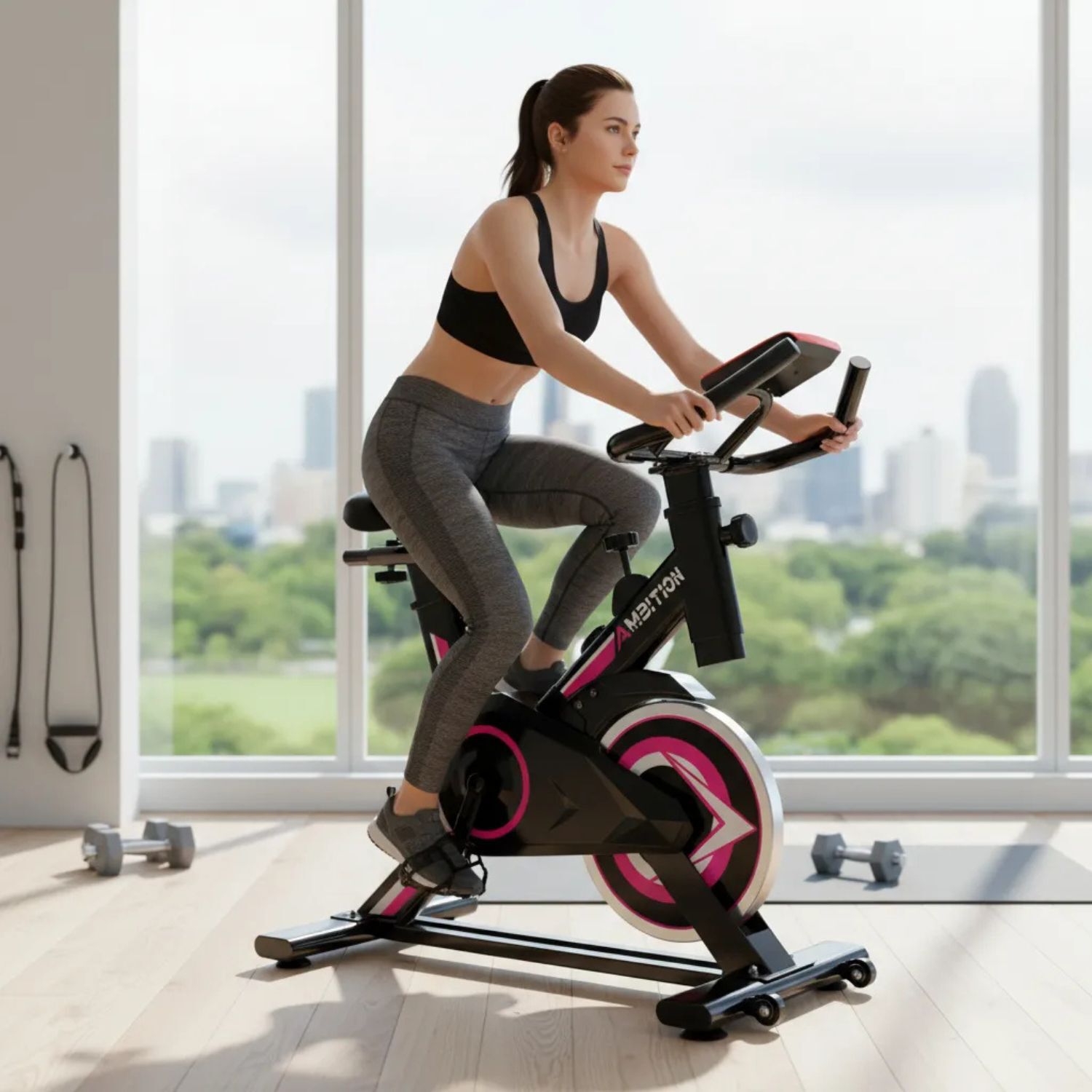 Bicicleta Spinning 6kg Resistencia Ambition image number 2.0