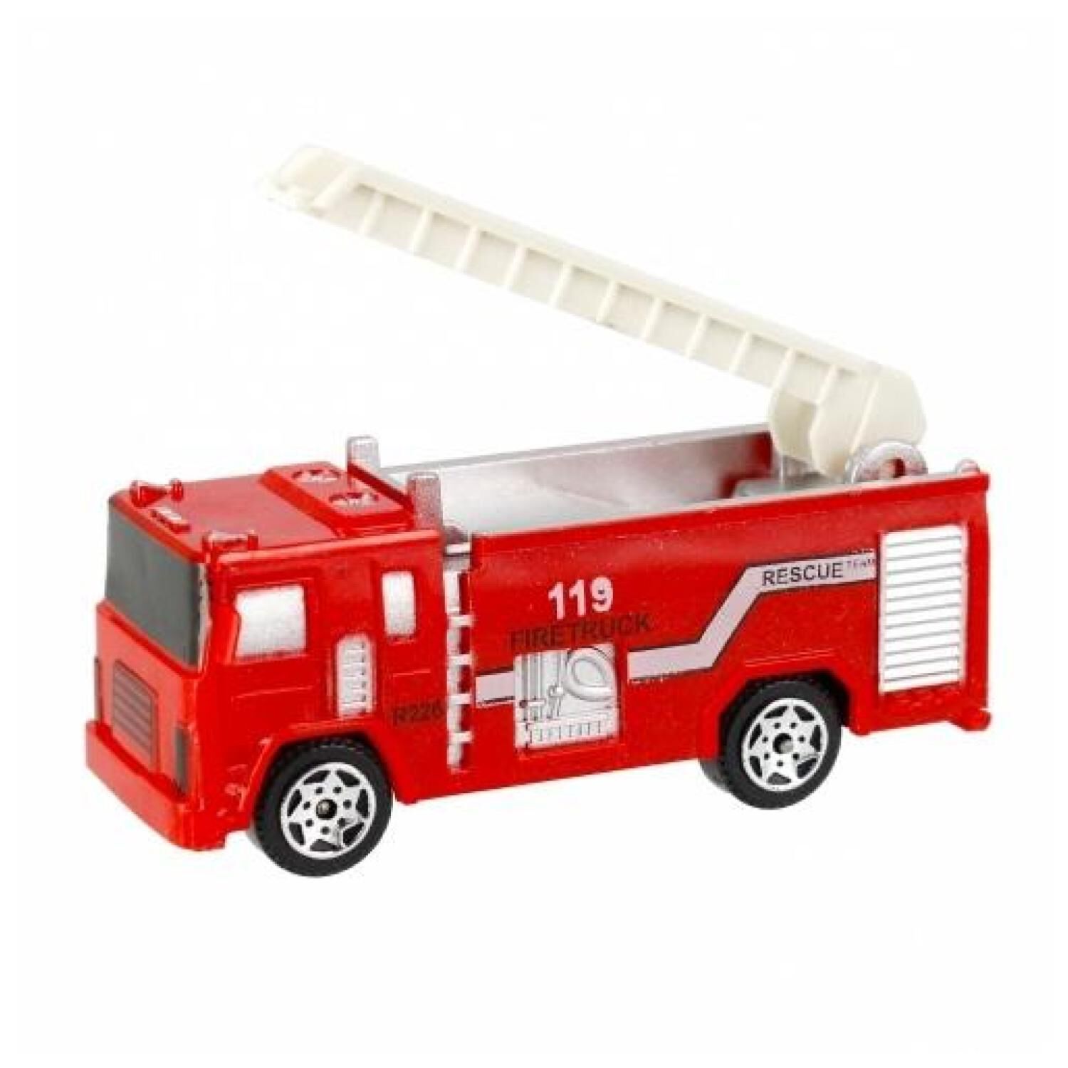 Juguete Pista Estacionamiento De Bomberos 2 Autos Infantil image number 0.0