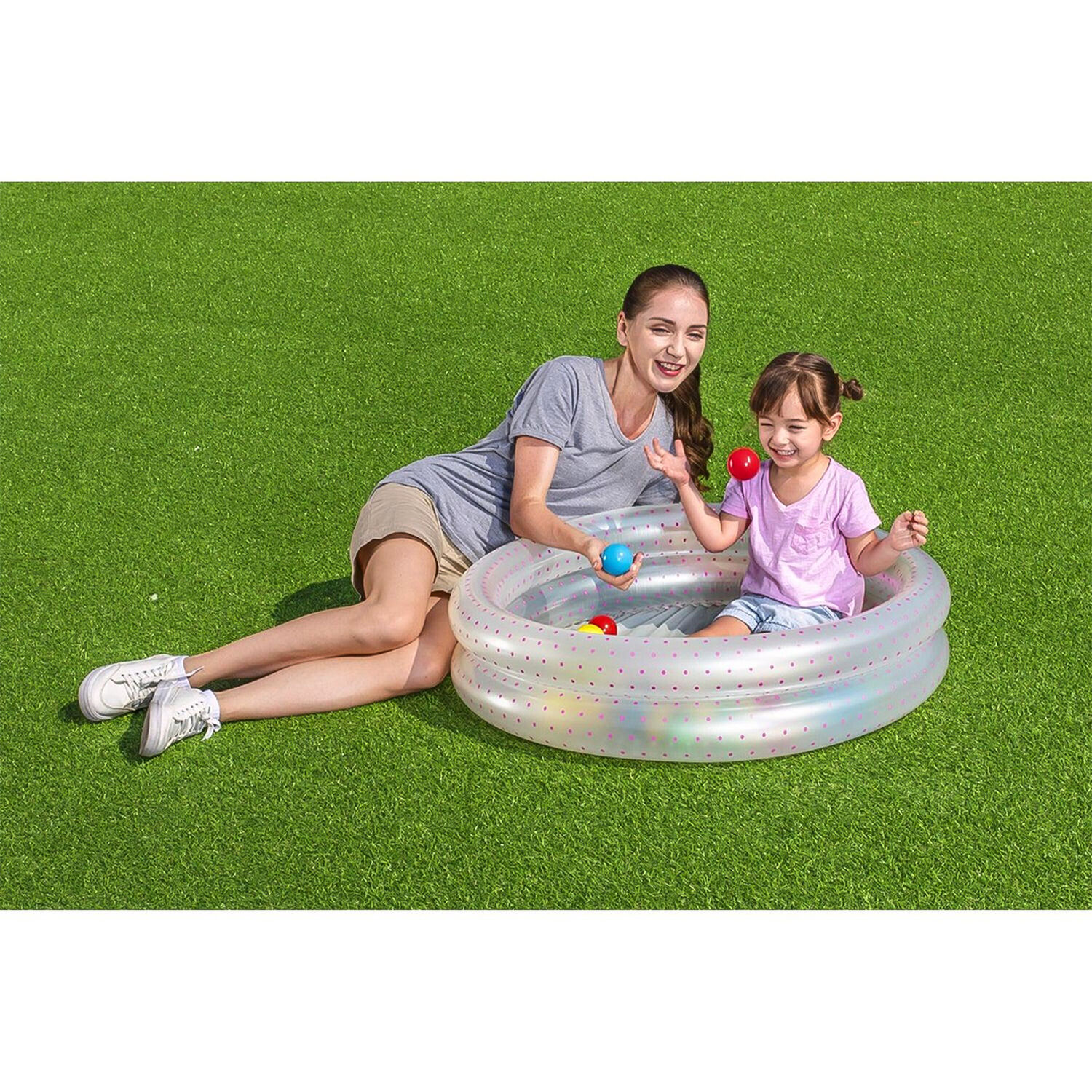 Piscina Bestway Inflable Con Pelotas Splash & Play 91x20cm image number 3.0