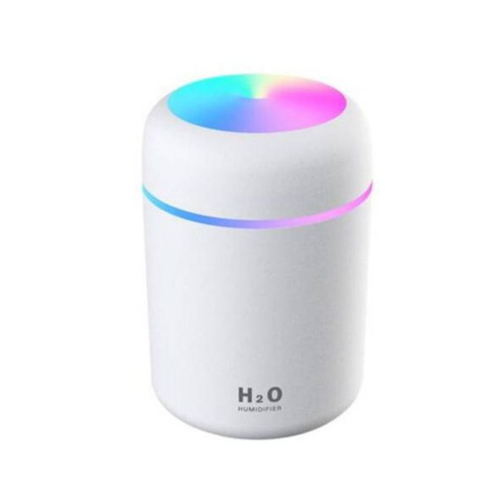 Humidificador Difusor Purificador Ultrasónico Luz Led 300ml image number 0.0