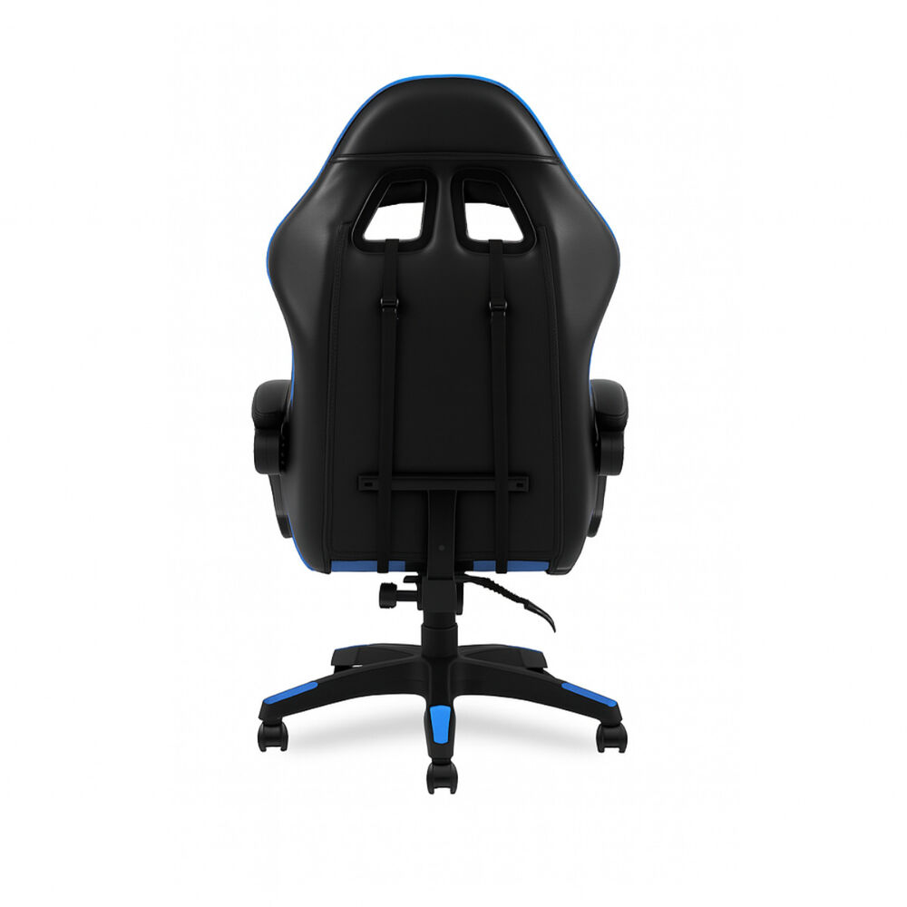 Silla Gamer De Escritorio Reclinable Color Azul image number 3.0