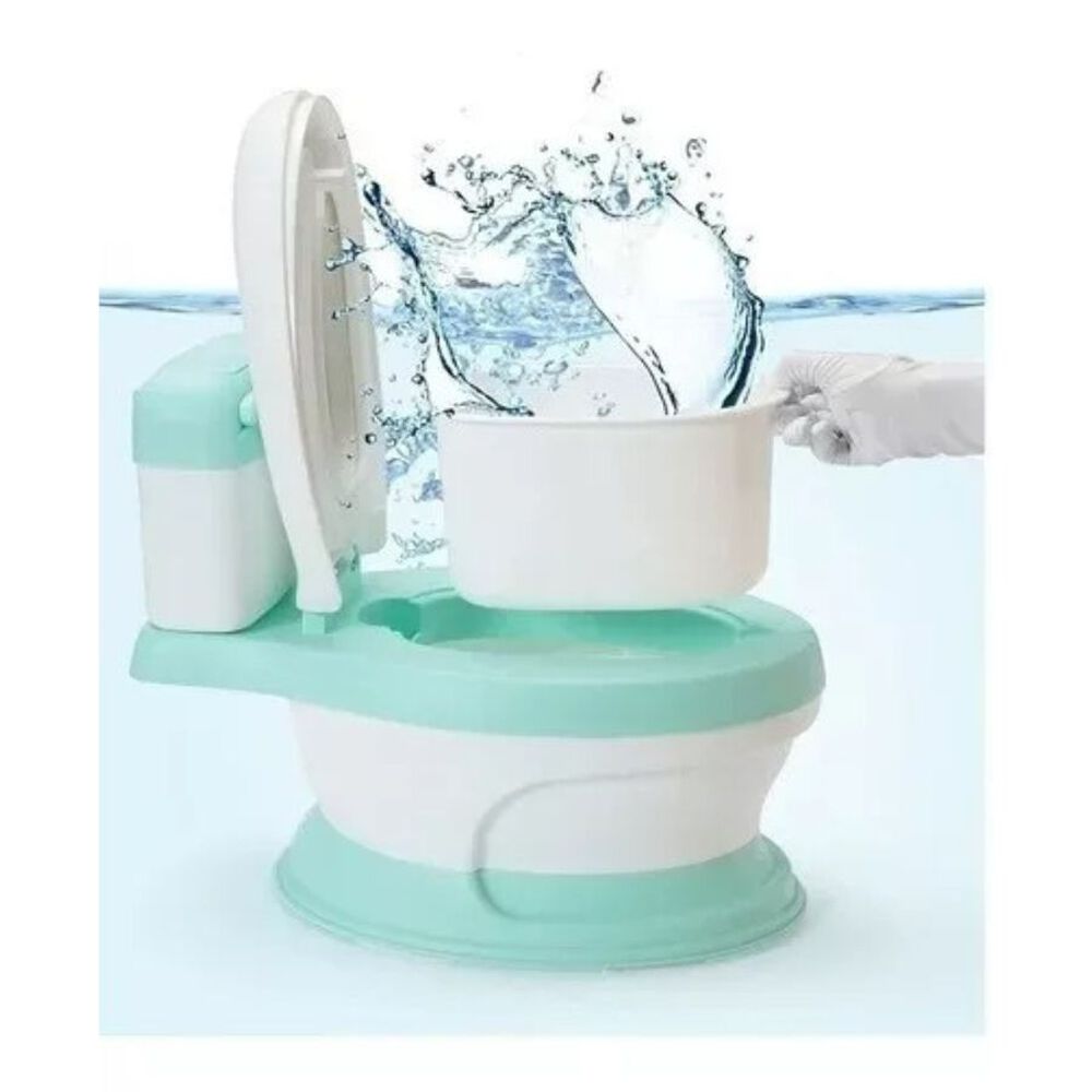 Baño Niño Pélela Bacinica Niño Niña Urinario Portátil Verde image number 0.0