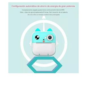 Cámara Instantánea Niños Con Impresora Integrada