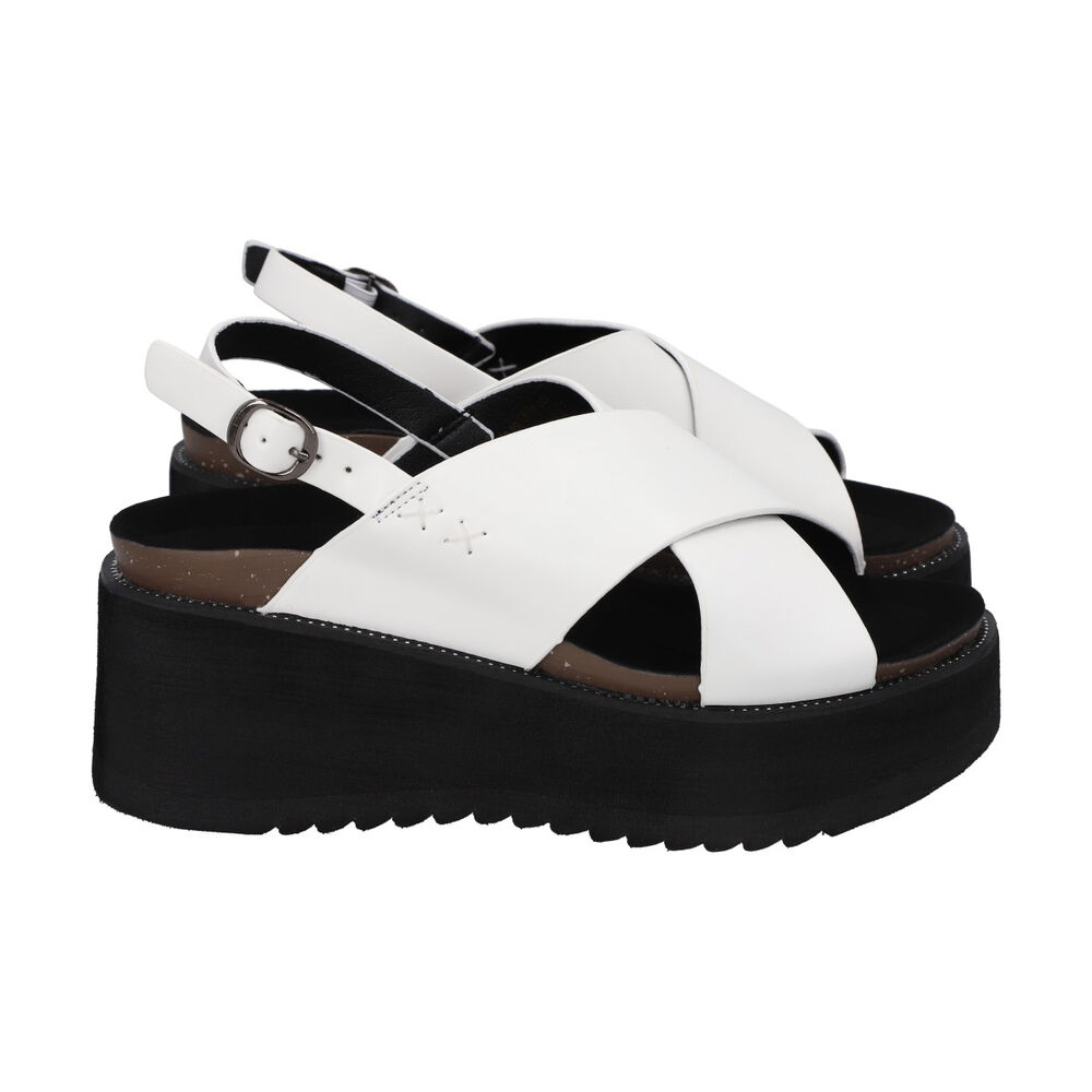 Sandalia Mujer Blanco Polly Police image number 1.0