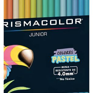 Set 24 Lapices De Color Prismacolor Jr. Colores Pastel