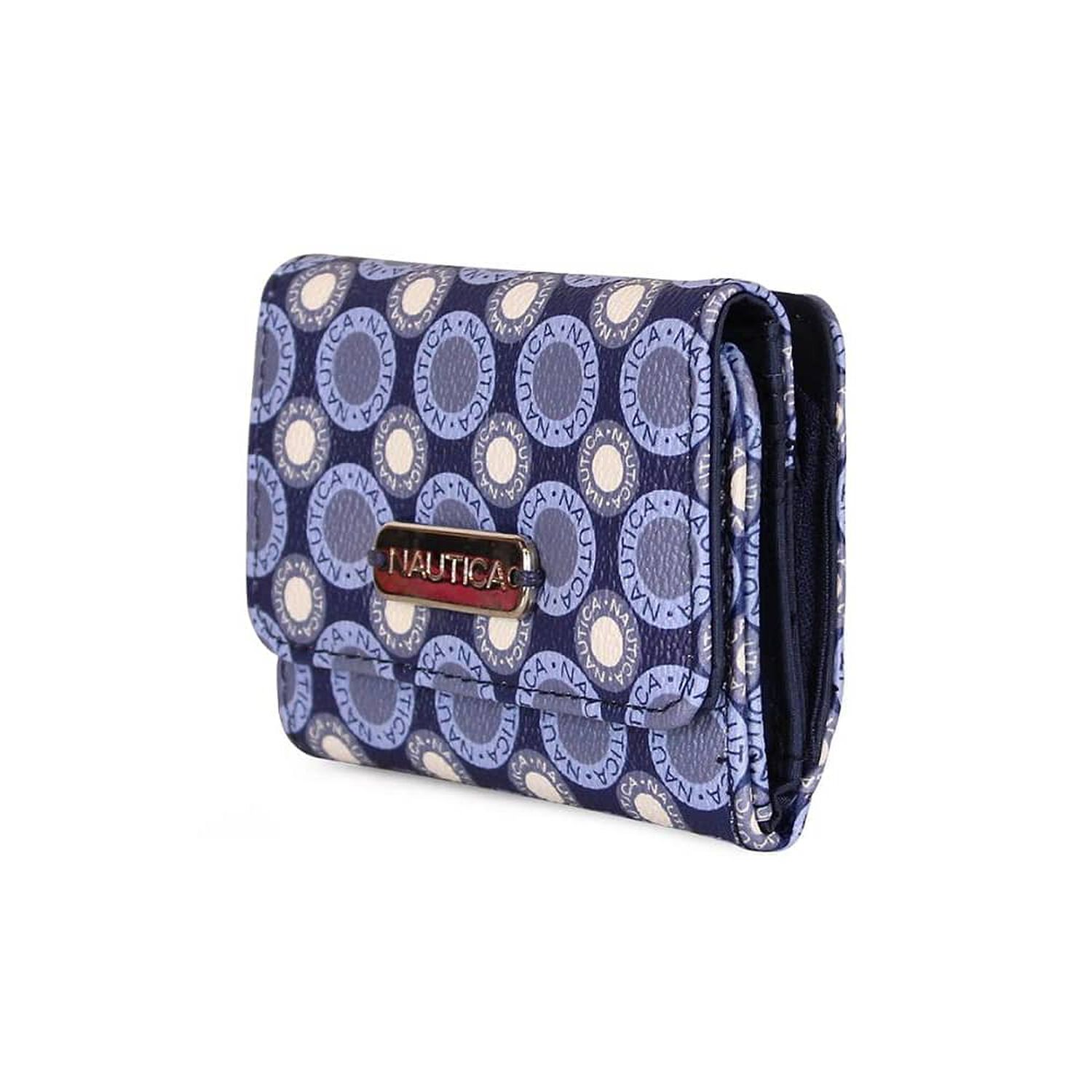 Billetera De Mujer America Azul Nautica image number 1.0