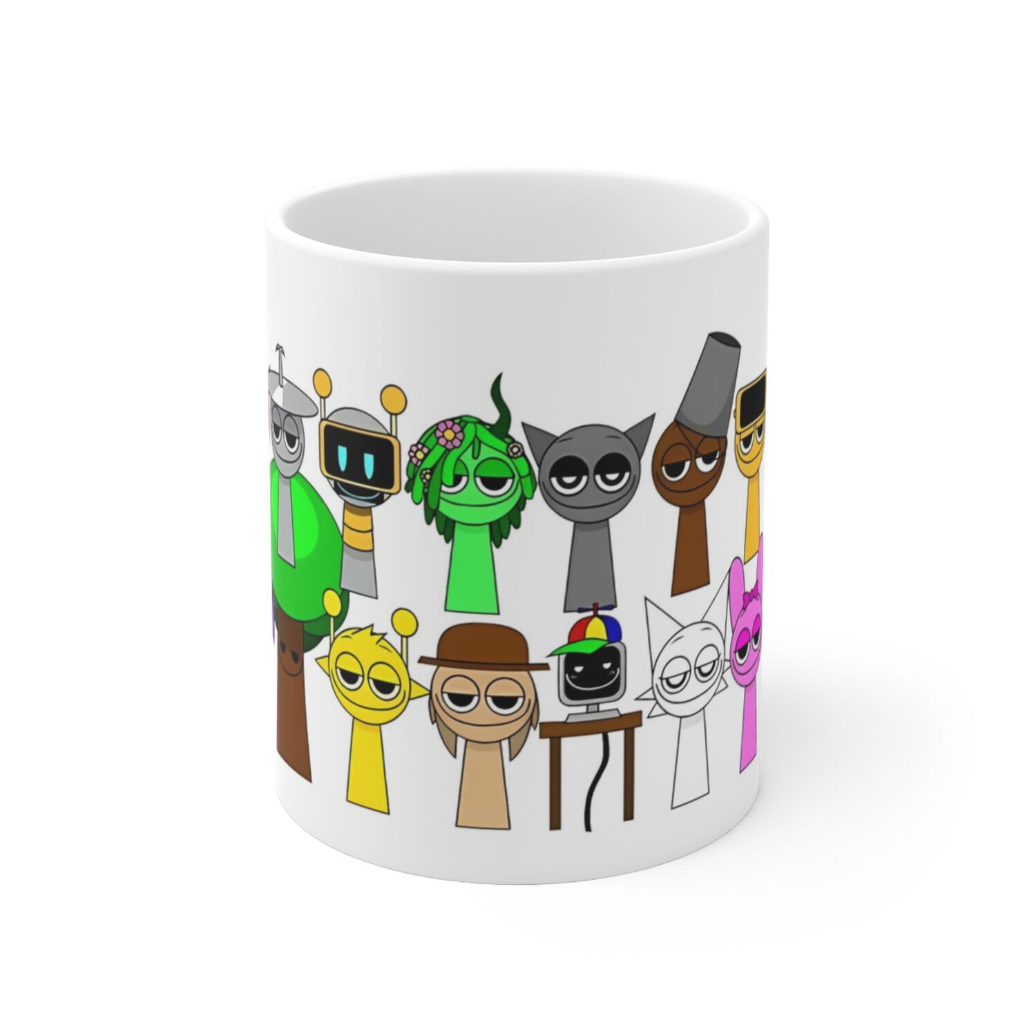 Taza Estampado Sprunki Incredibox 325ml image number 0.0