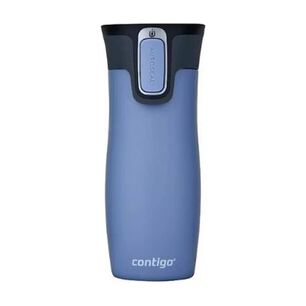 Vaso T&eacute;rmico Caf&eacute; Contigo Westloop 16oz Color Celeste Termo Para Agua