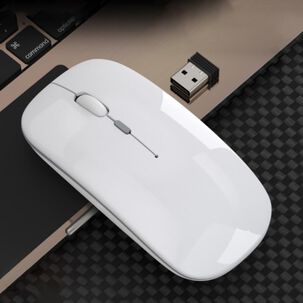 Mouse Imice E-1300 Bluetooth Inalámbrico Recargable Blanco