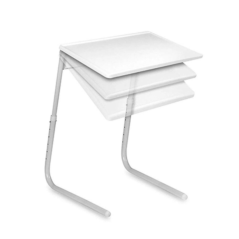 Mesa Plegable Y Ajustable Con Posavasos image number 3.0