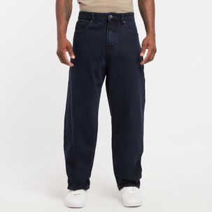 Jeans Lavado Tiro Medio Baggy Hombre Rolly Go