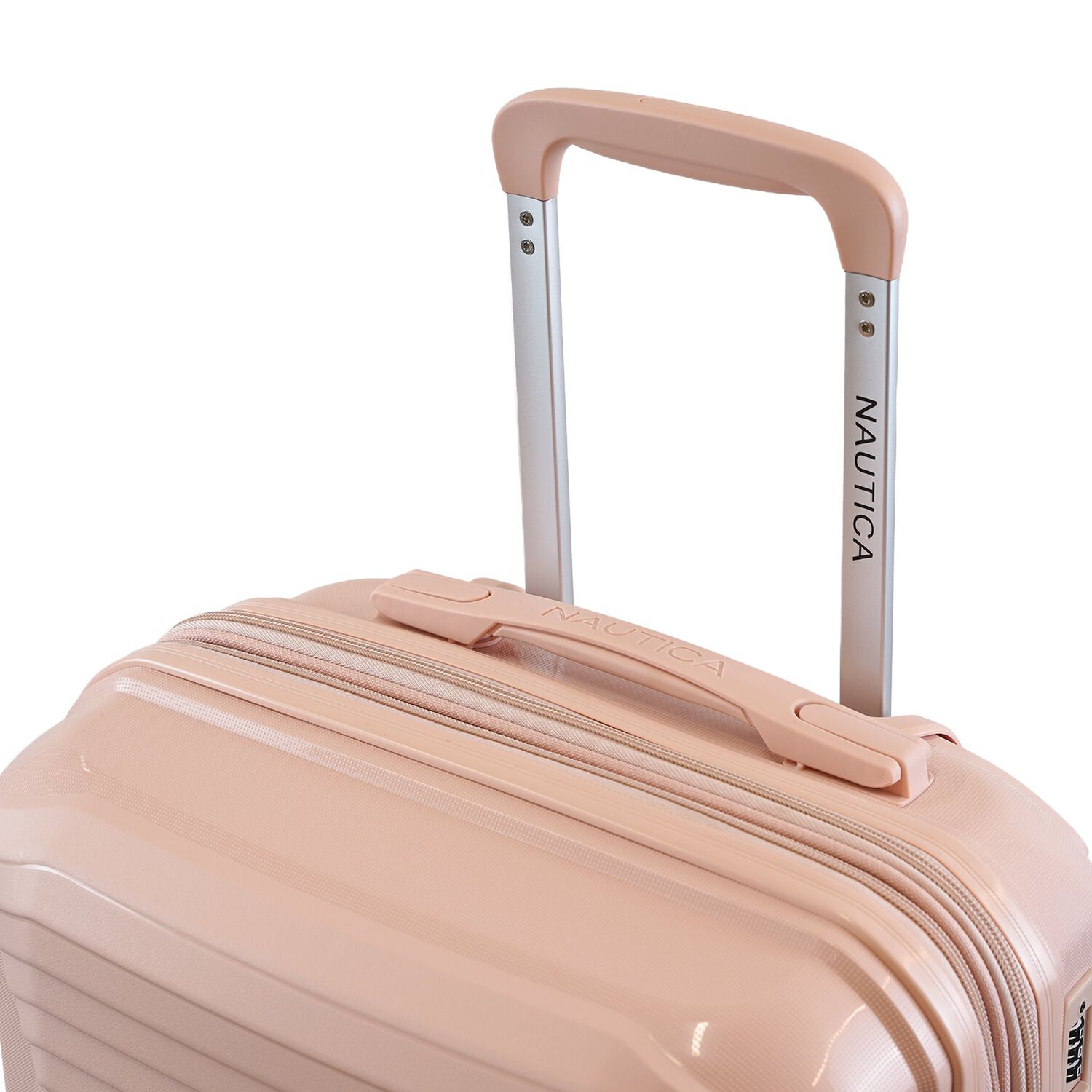 Pack 2 Maletas Nautica Niza Cabina 10kg Y Grande 23kg Rosa image number 2.0