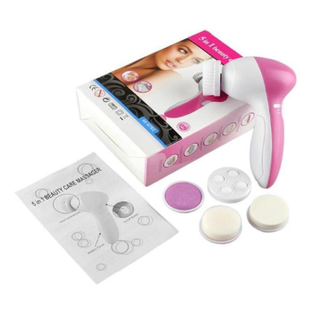 Cepillo Limpiador Facial 5 En 1 Masajeador Exfoliante image number 5.0