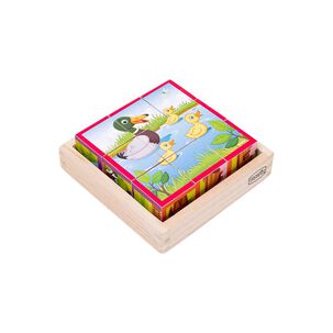 Puzzle Cubo Animales