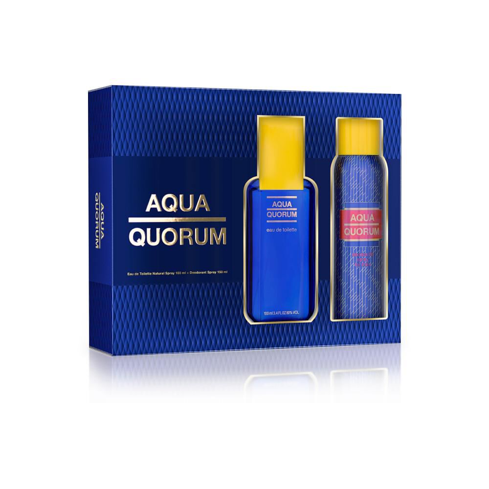 Perfume Aqua Quorum / 100 Ml / Eau De Toillete + Desodorante image number 0.0
