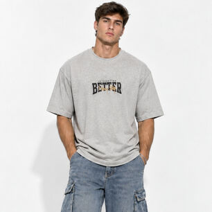 Polera Urbana Hombre Oversize Dise&ntilde;o Casual