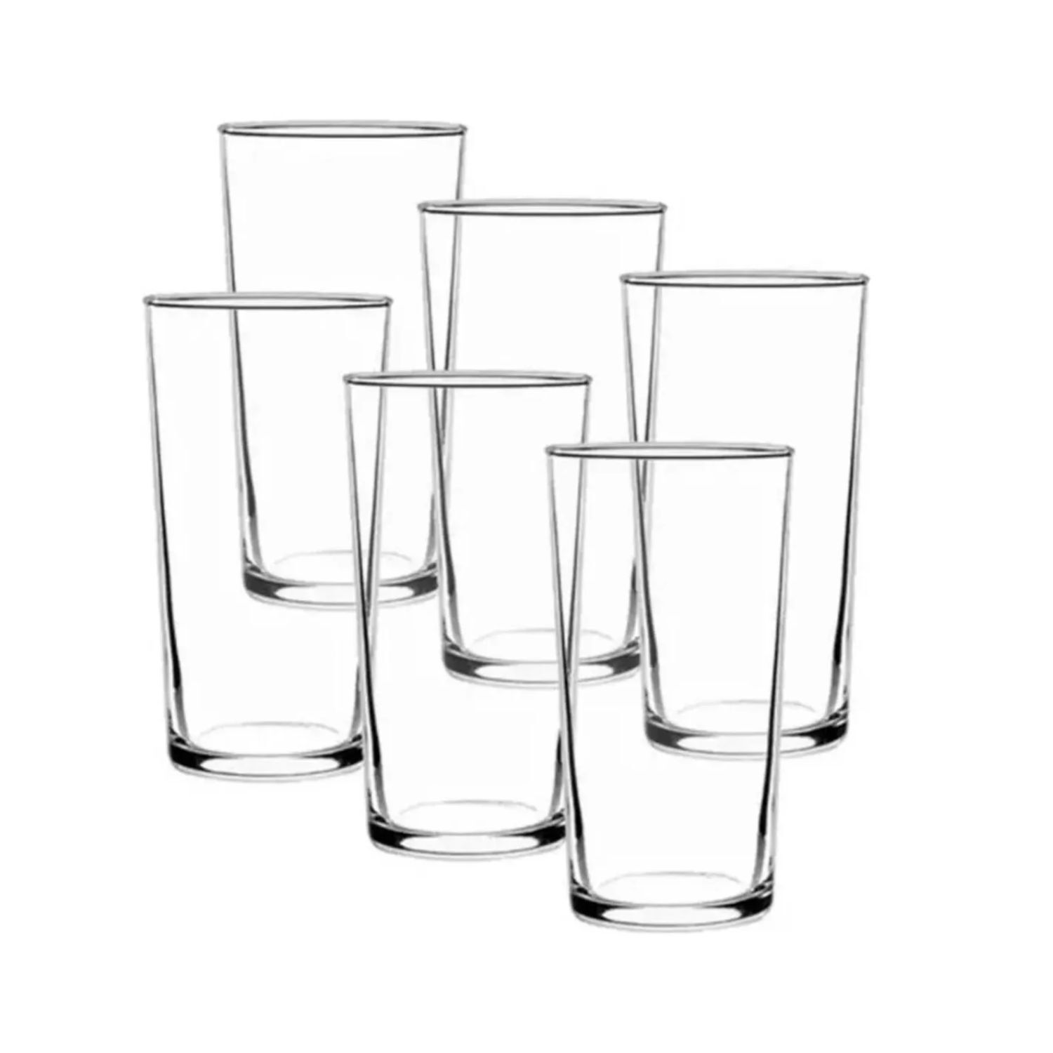 Set 6 Vasos Montecarlo Tragos Cristar 355ml image number 0.0