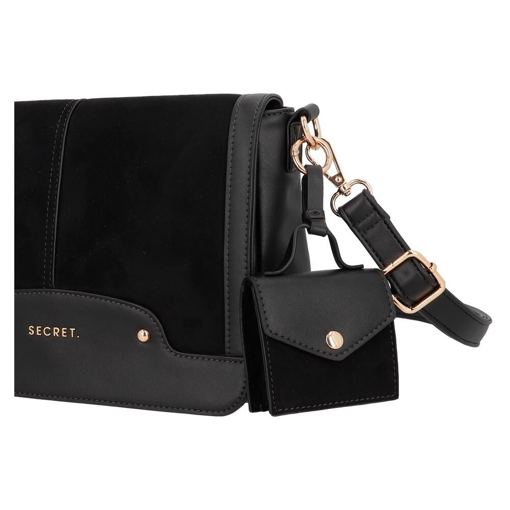 Bandolera Secret Benoni St6 M Negro image number 4.0