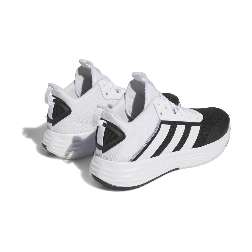 Zapatilla Basketball Hombre Adidas Ownthegame Blanco image number 2.0