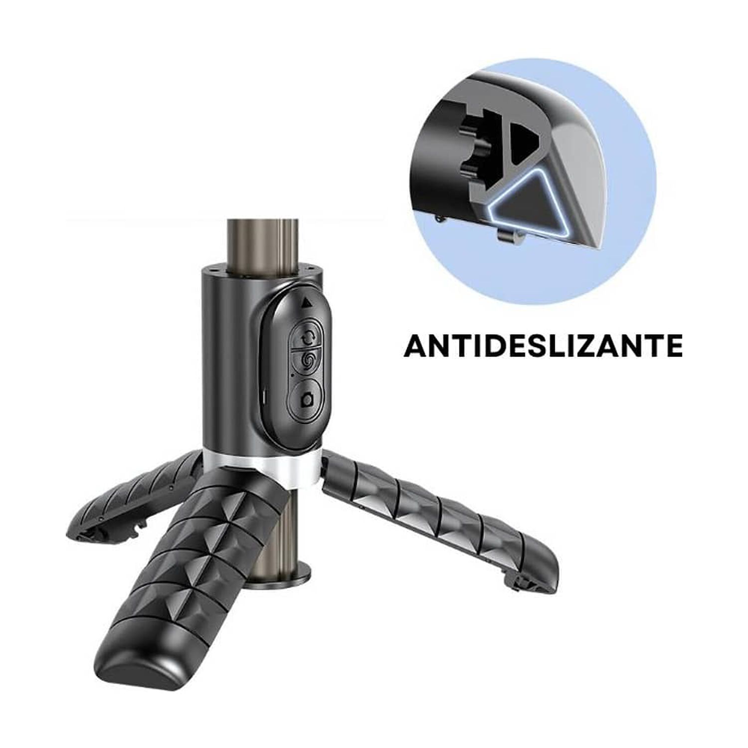 Estabilizador Soporte Para Tel&eacute;fono Celular Selfie Stick Tripode image number 2.0