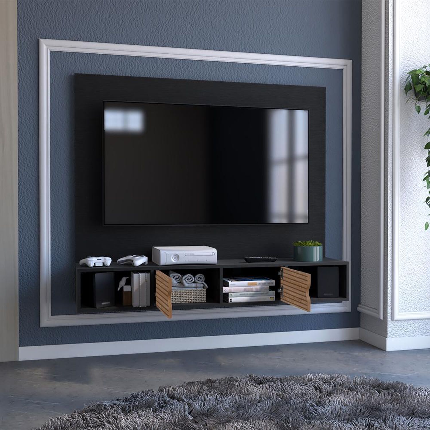 Panel Tv Tuhome Funes / 2 Puerta image number 6.0