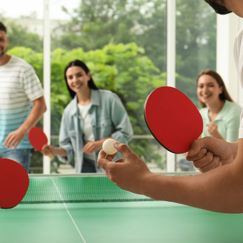 Mesa De Ping Pong Plegable Avanzada Verde image number 1.0