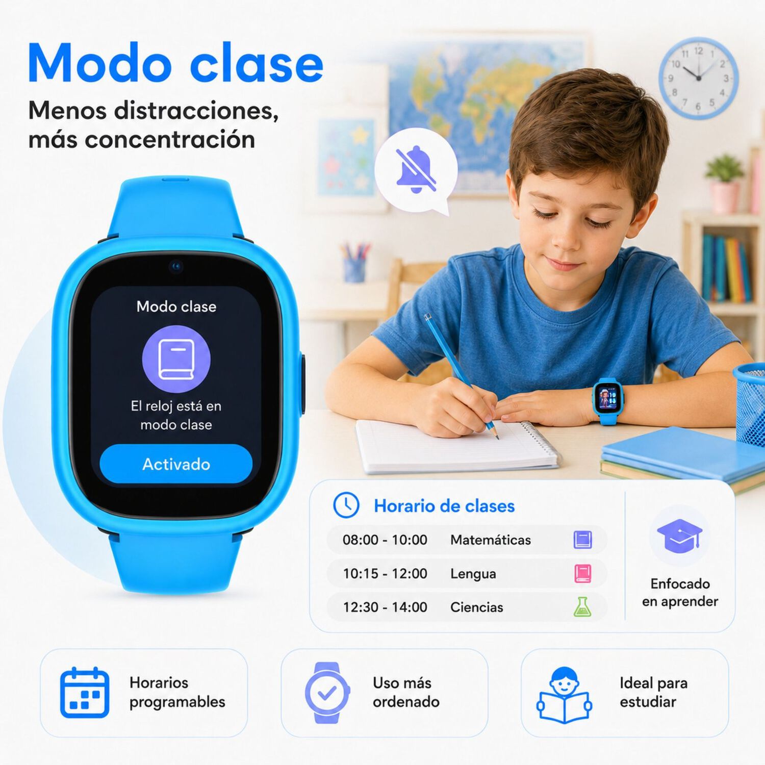 Smartwatch Infantil Lagenio K3 4g Gps Sos Videollamadas image number 7.0