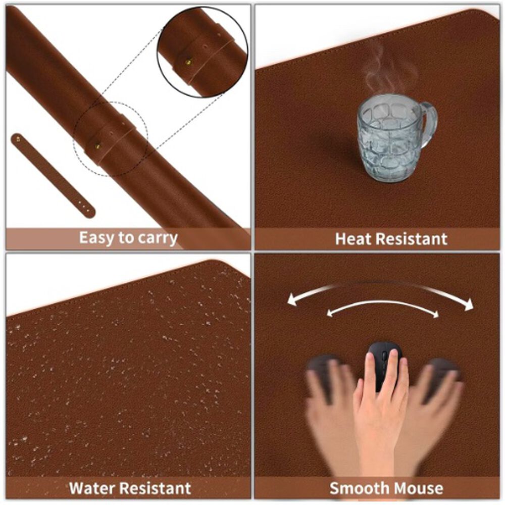 Alfombrilla Mousepad Reversible Burdeo image number 4.0