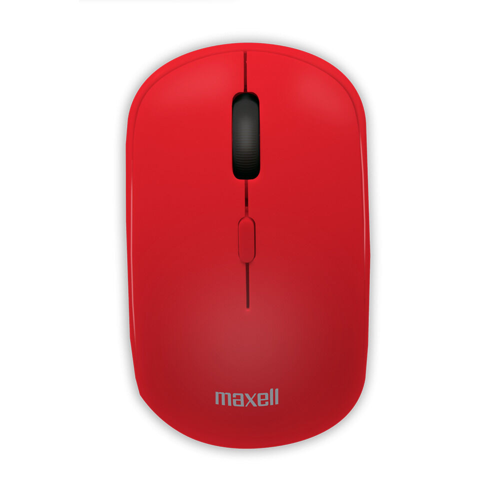 Mouse Inalámbrico Maxell 1200 Dpi Mowl-100 Rojo image number 0.0