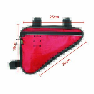 Bolso Triángulo Impermeable Dos Posiciones Rojo Bolso Triángulo Impermeable Dos Posiciones Rojo