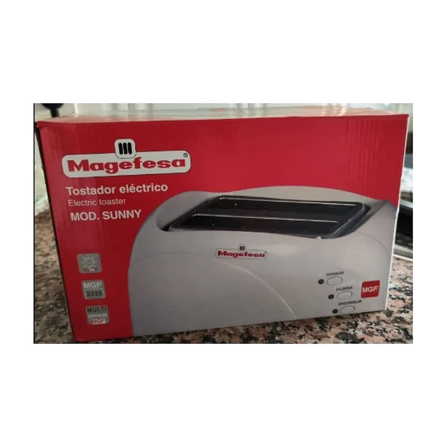 Tostador De Pan Magefesa 750w Mgf-3335 image number 3.0