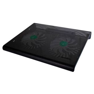 Base Ventilador Notebook Cooler Mesa Enfriador Ultra Negro