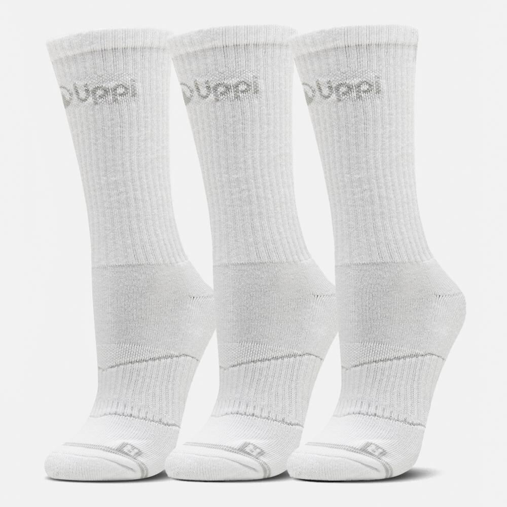 Calcetines Hombre Logo Lippi Pack Long Blanco S image number 0.0
