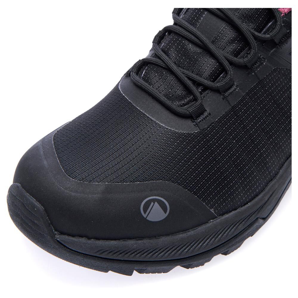 Zapatilla Outdoor Mujer Lippi Vulcano Iron Stone B-dry Black Aqua image number 6.0