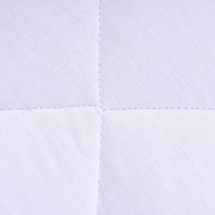 Cubrecolchon Ajustable Mashini 2 Plazas Blanco