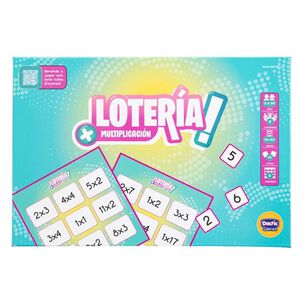 Juego De Mesa Loteria Multiplicaciones Dactic