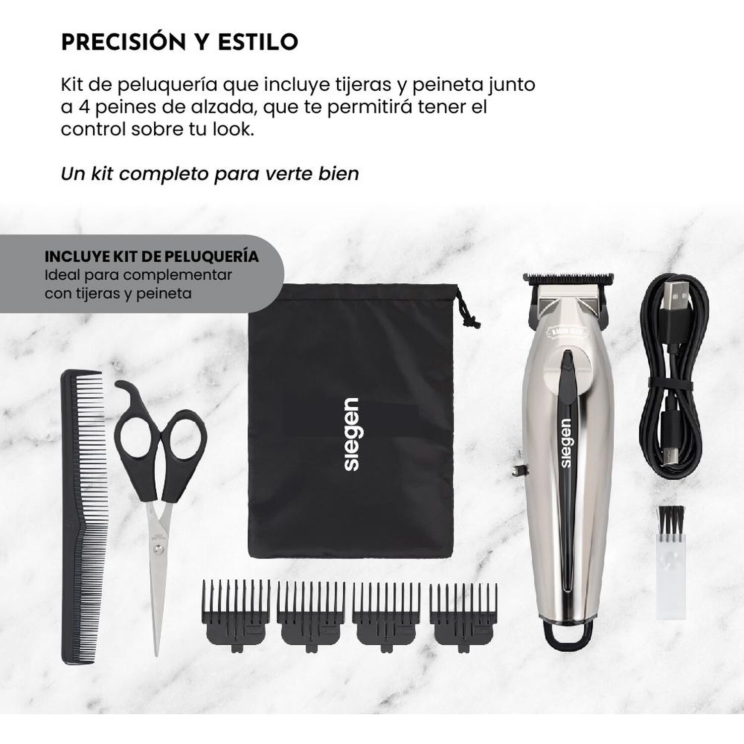 Corta Pelo Siegen SG-8605 image number 4.0