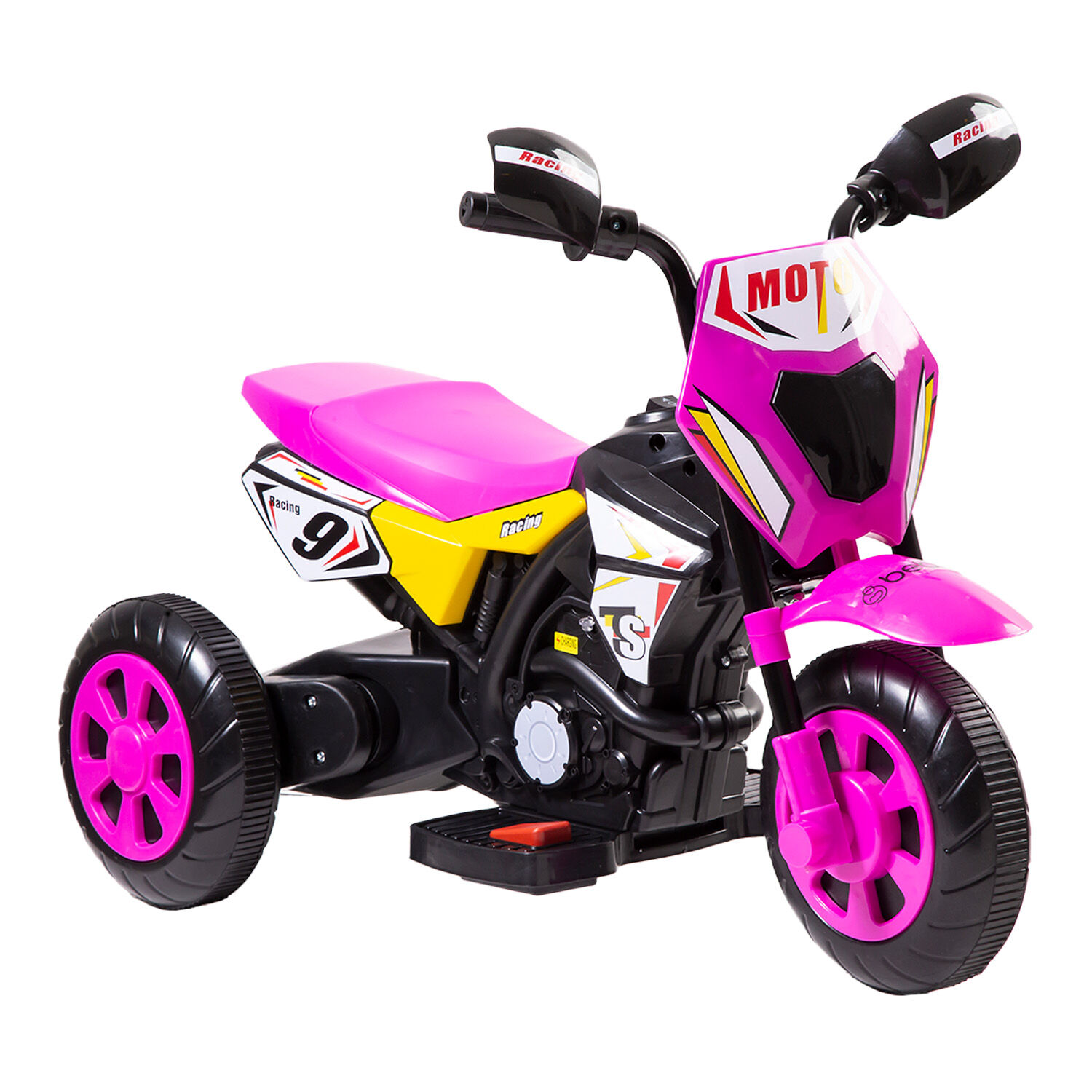 Moto El&eacute;ctrica Cross Rosa Bebesit image number 0.0