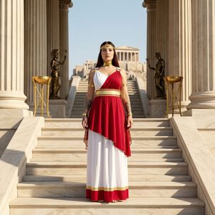 Disfraz Diosa Griega Atenea Adulto