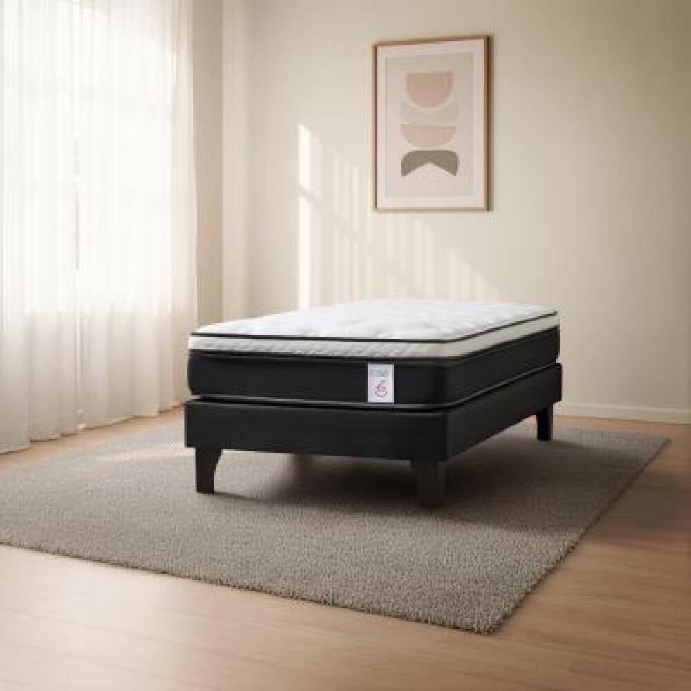 Cama Europea Rosen New Style 6 / 1.5 Plazas / Base Normal image number 11.0