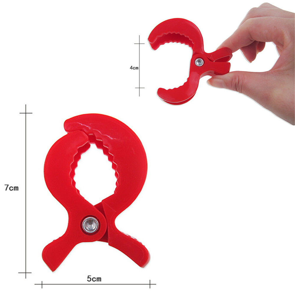 Set Pinzas Cocodrilo Cochecito Multifuncional Gancho Manta image number 2.0