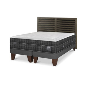 Cama Europea Cic Rhone / 2 Plazas / Base Dividida + Respaldo