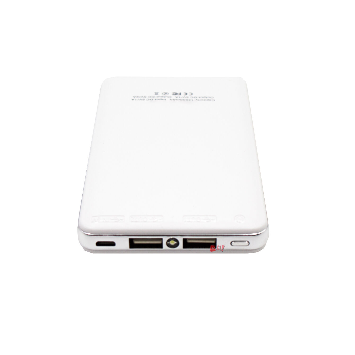 Power Bank Cargador Port&aacute;til 13000mha 2 Usb Blanco - Ps image number 2.0