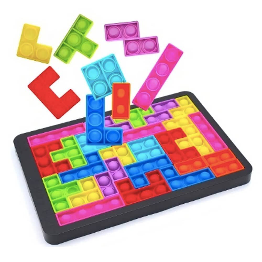 Juego Puzzle Pop It Rompecabezas 27 Piezas image number 4.0